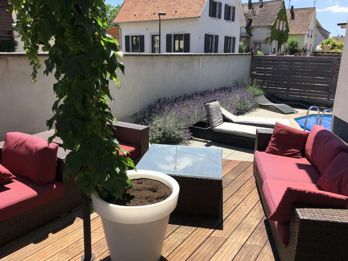 La Terrasse Selestadienne Селеста Экстерьер фото